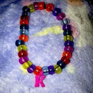 Multi color beaded bracelet